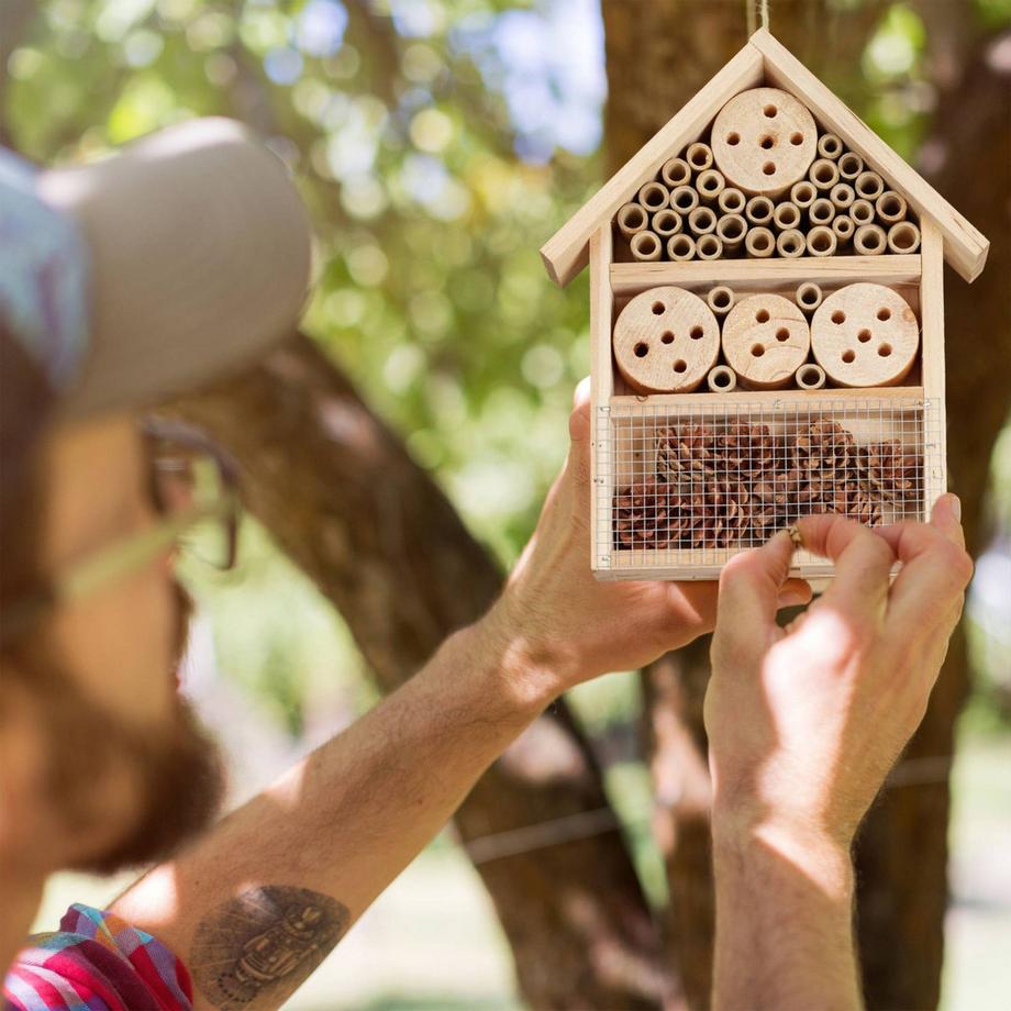 Northix Kit di montaggio per hotel naturale per insetti  