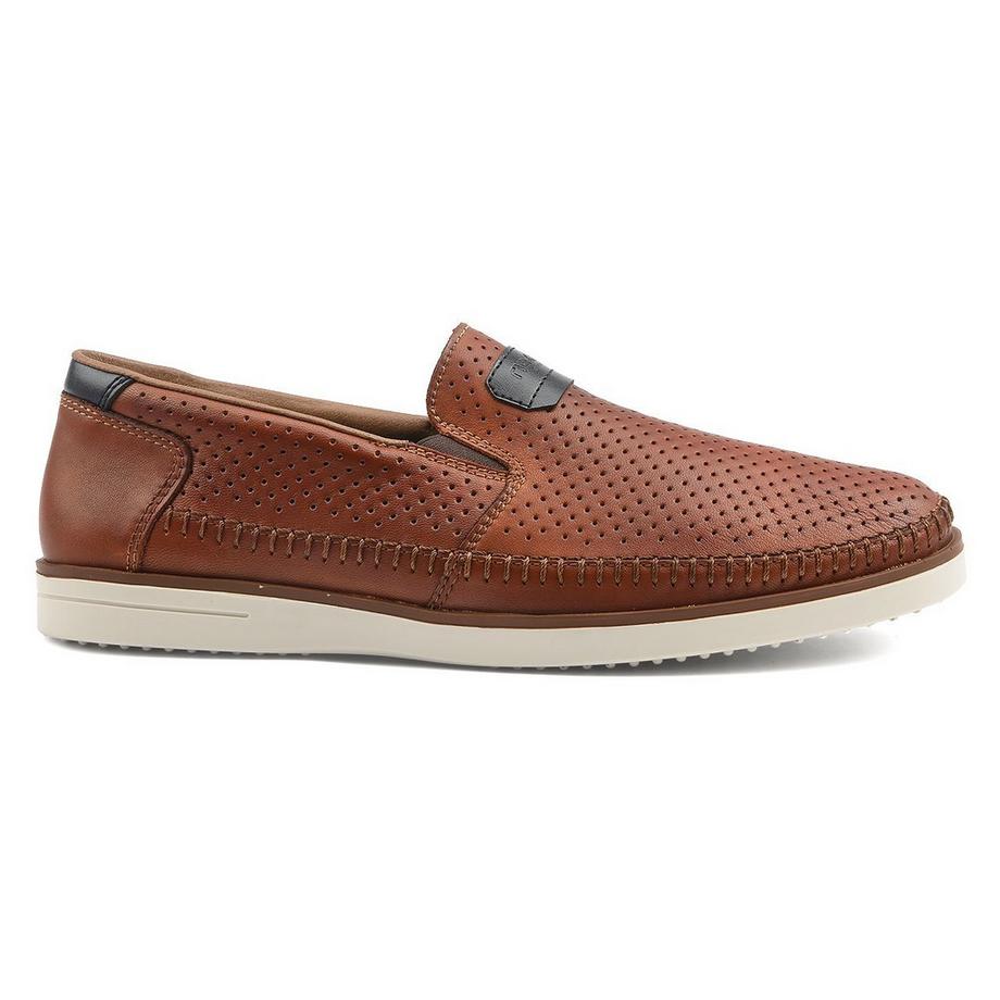 Rieker Bogota Perforierte Slip-On Loafer  