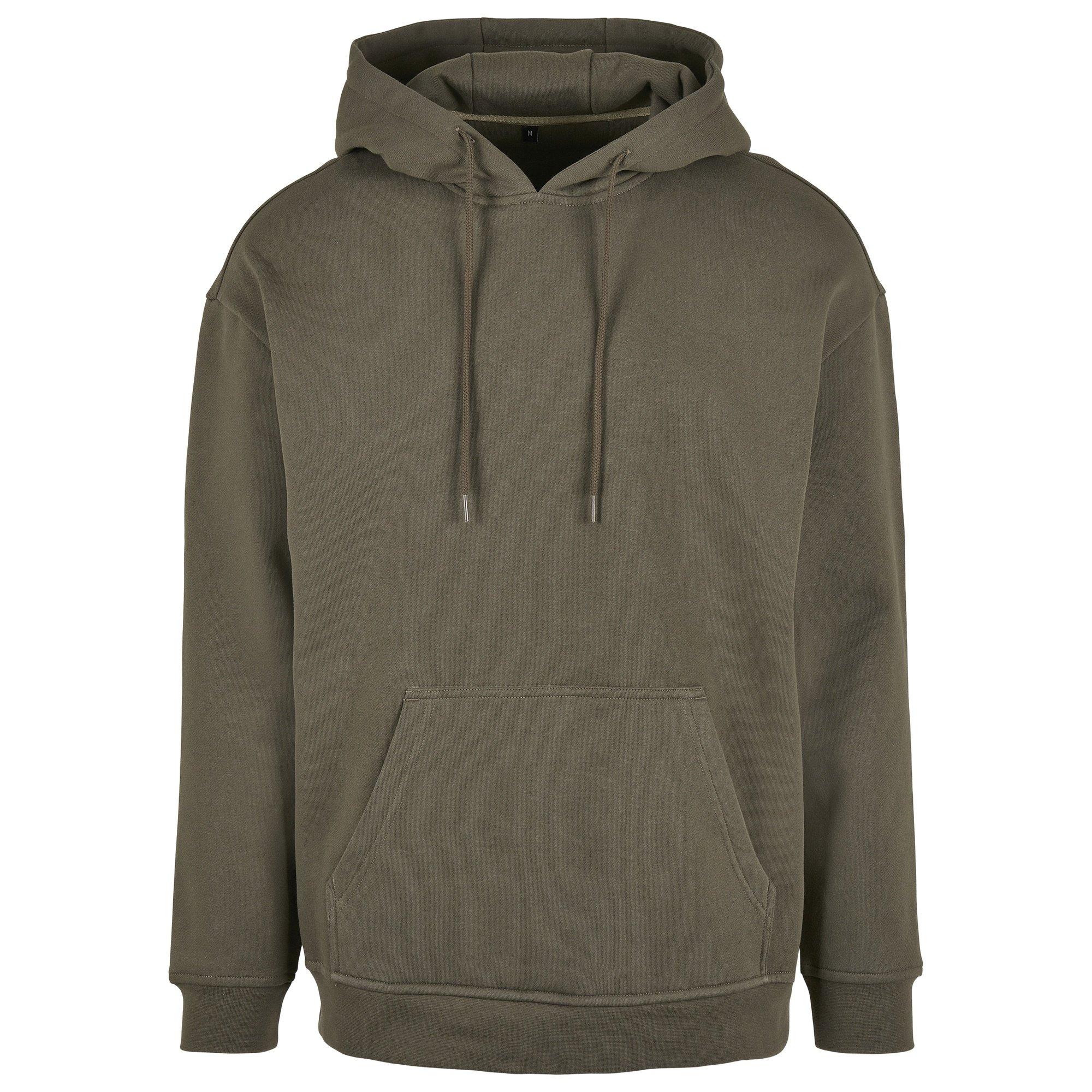 Image of Basic Kapuzenpullover Herren Olivegrün 5XL