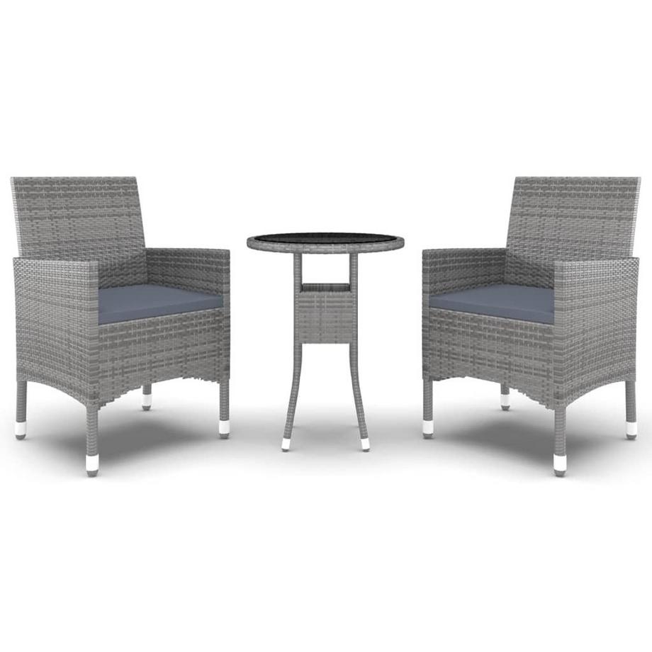 VidaXL Garten essgruppe poly-rattan  