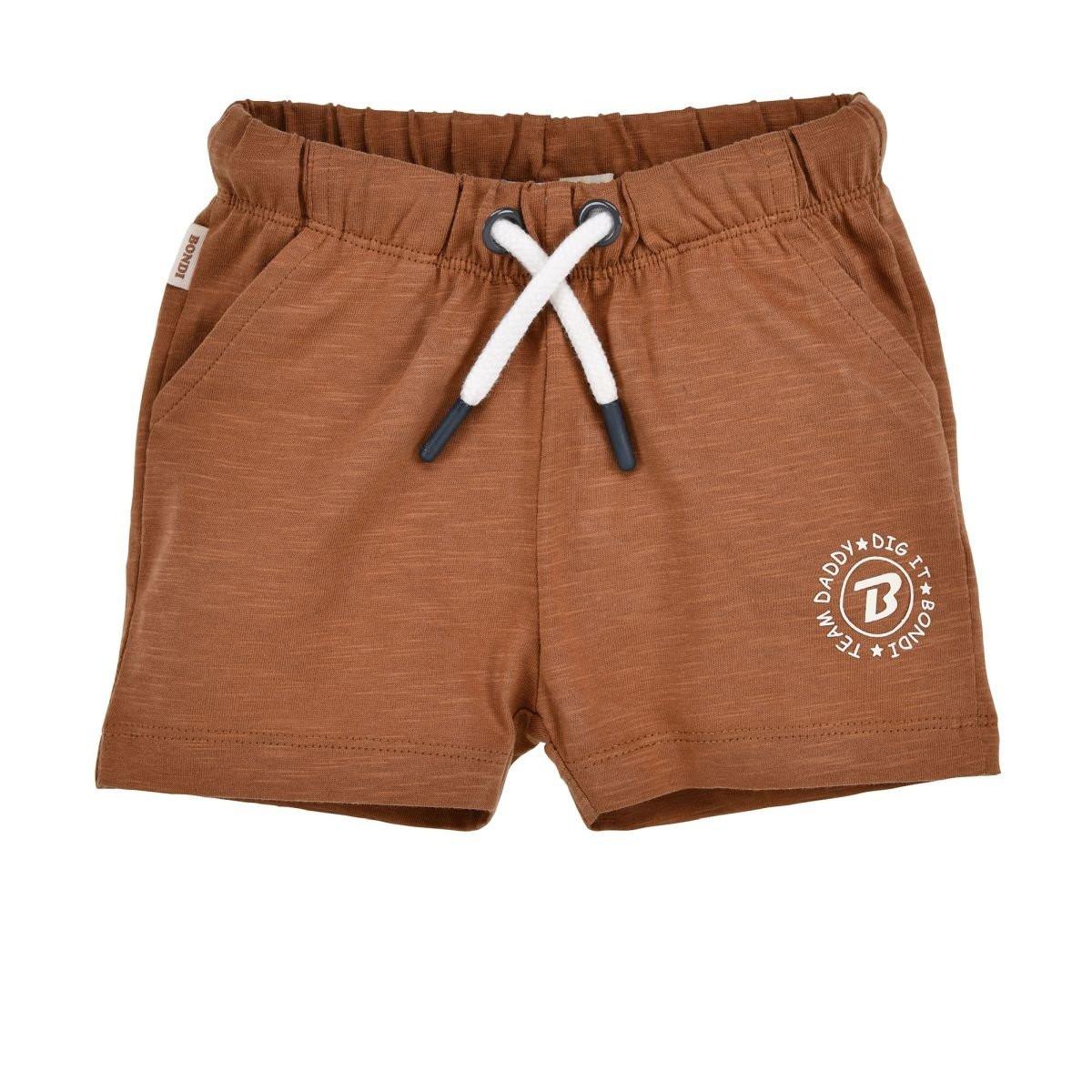 Image of Kleinkinder Shorts Dig It Unisex Braun 104