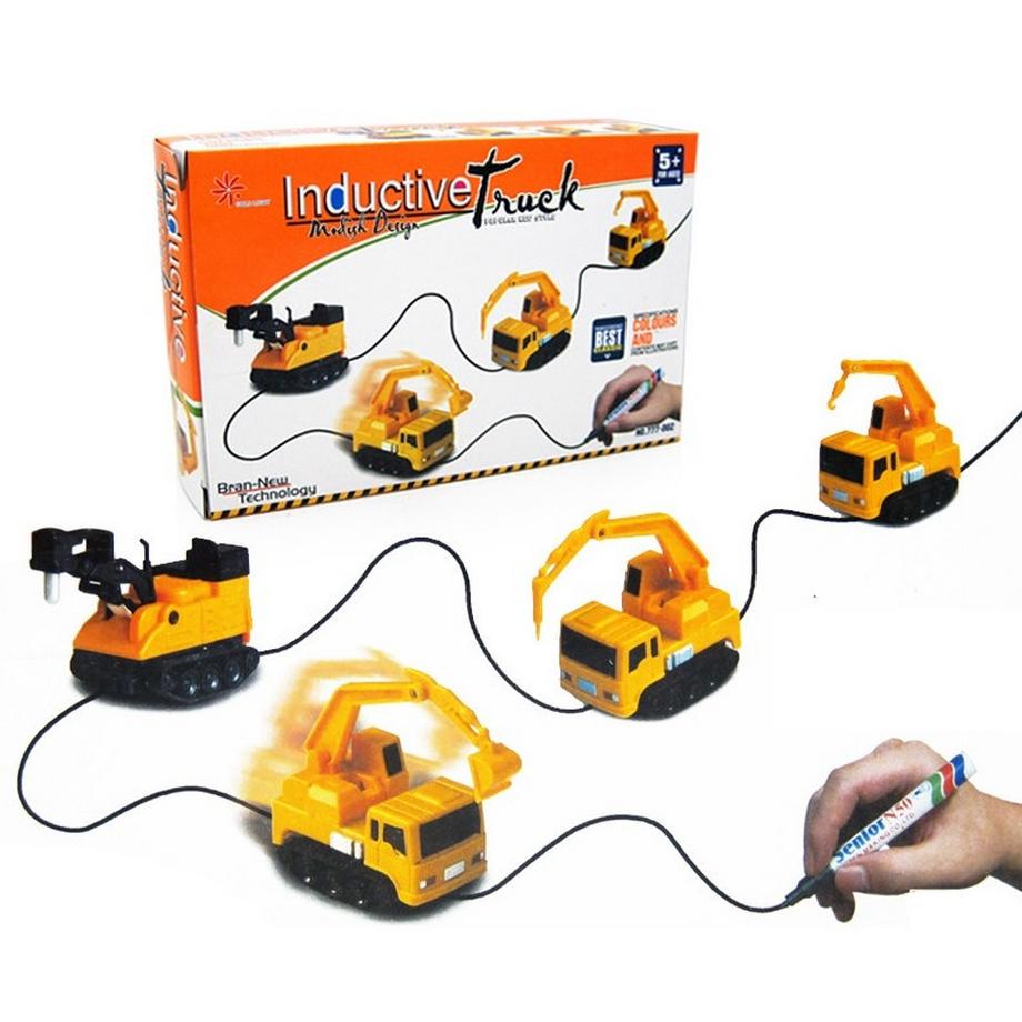 Pricenet  L'escavatore del veicolo a induzione percorre un percorso designato + contrassegno 