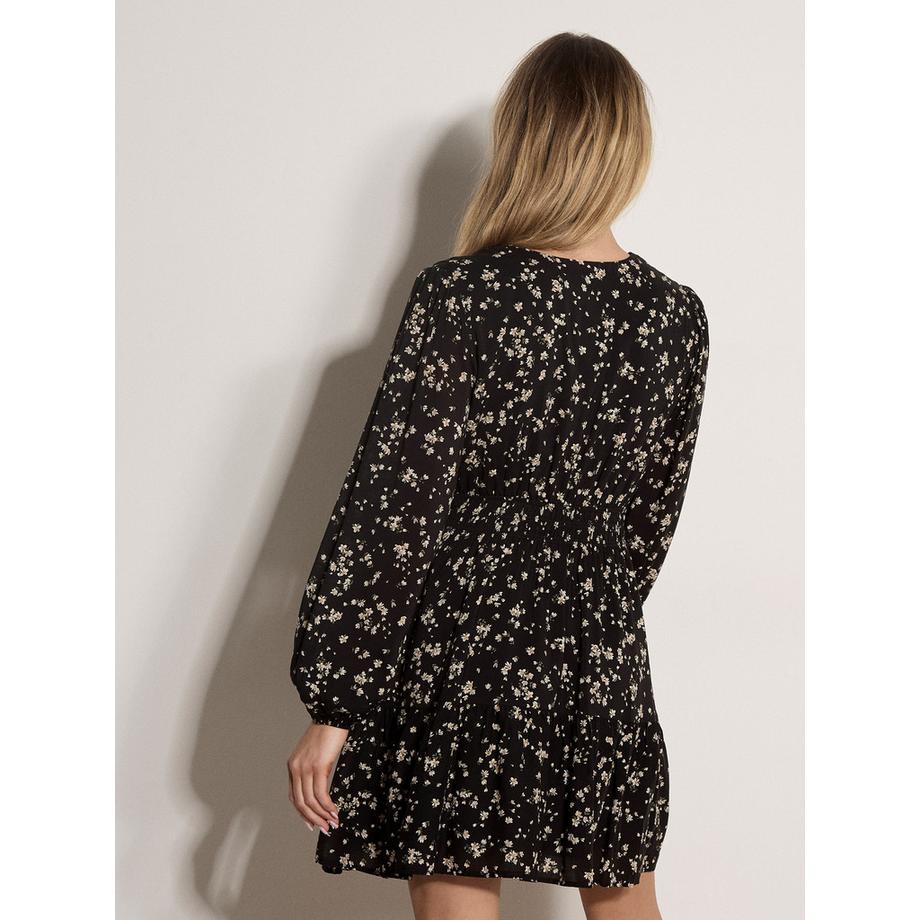 APRICOT Mini-robe portefeuille à fleurs  