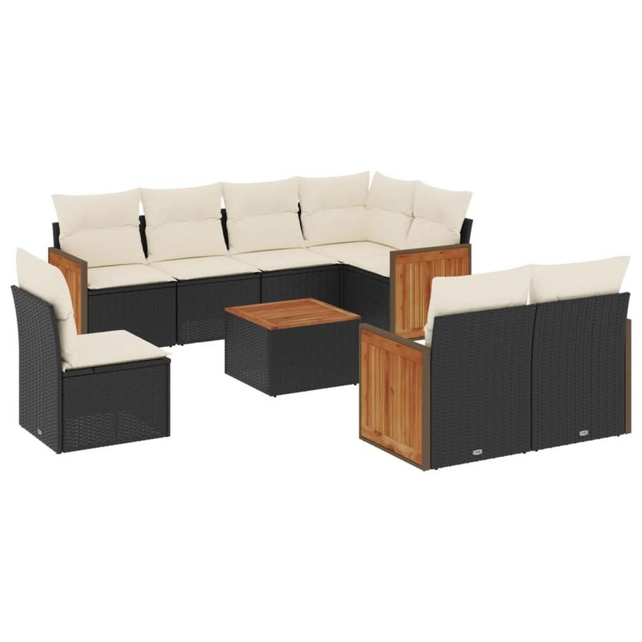 VidaXL Garten sofagarnitur poly-rattan  