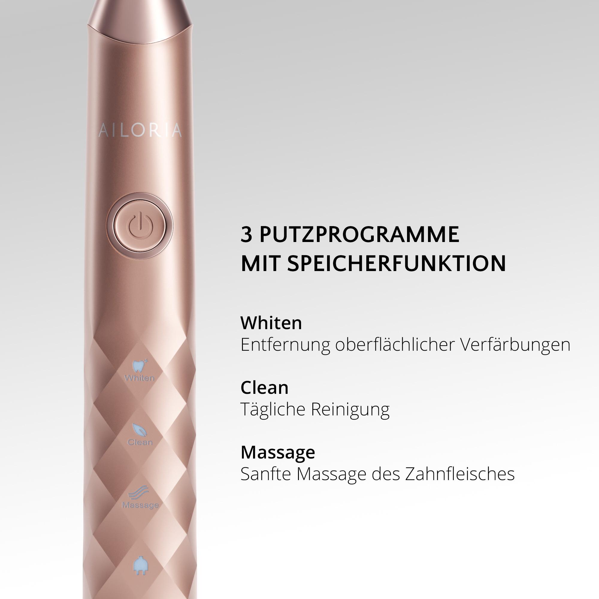 AILORIA SHINE BRIGHT USB-Schallzahnbürste  