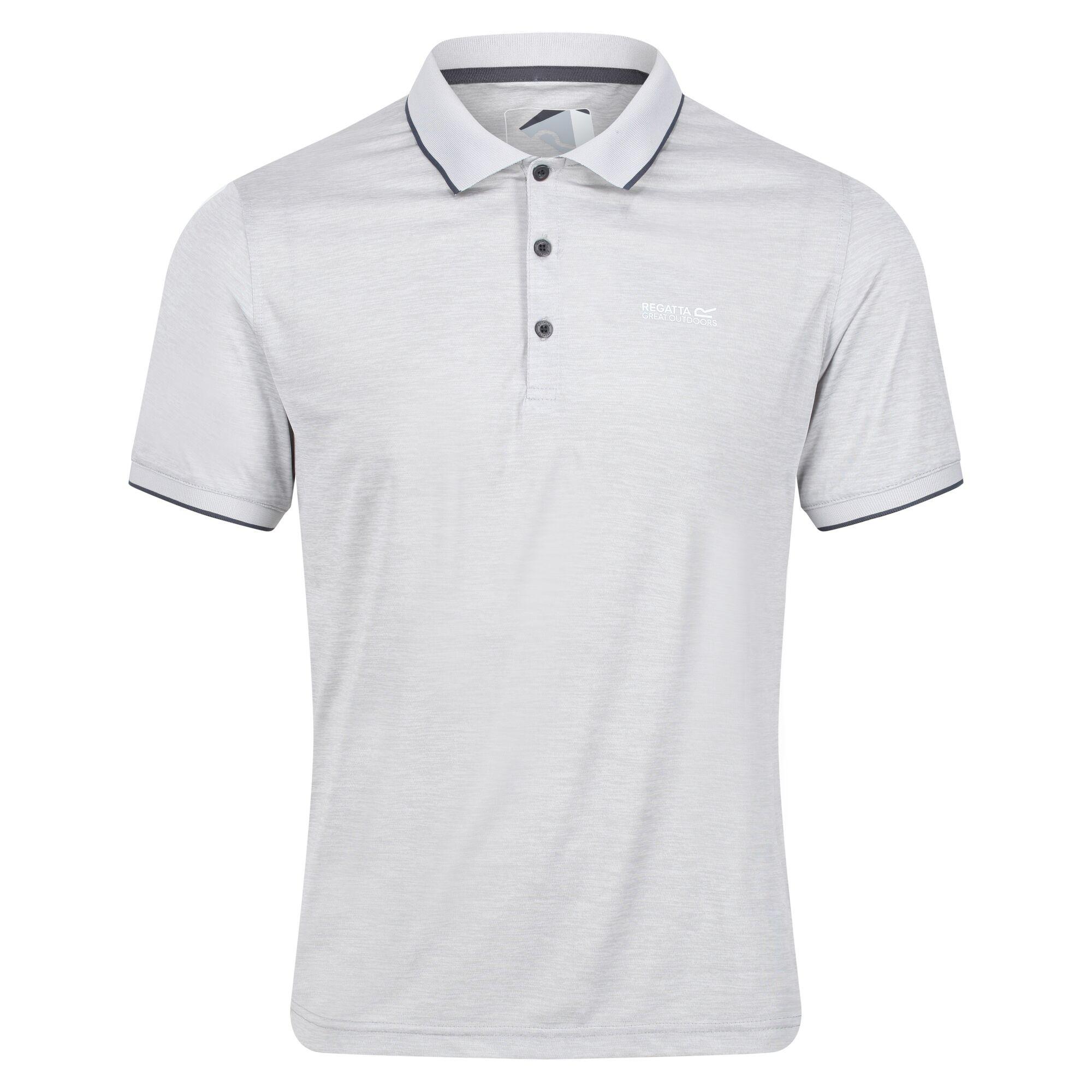 Image of Poloshirt Remex Ii Kurzärmlig Herren Silber 4XL