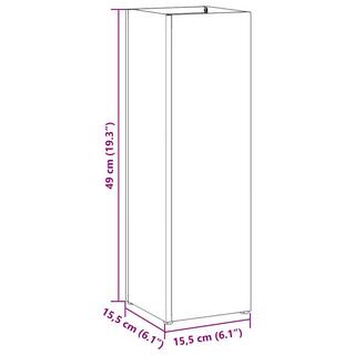 VidaXL Sonnenschirmhalter metall  