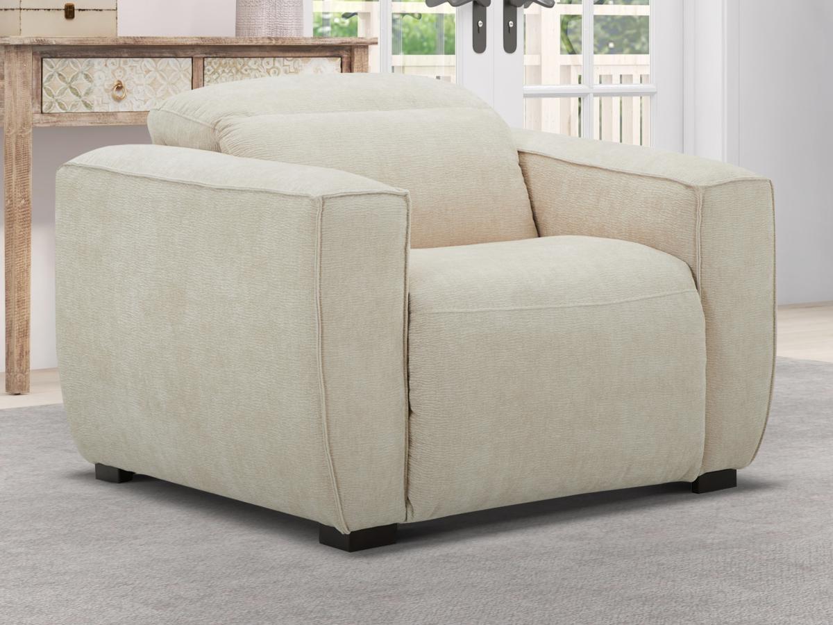 Maison Céphy Relaxsessel elektrisch - Stoff - Beige - LAGUNDI  