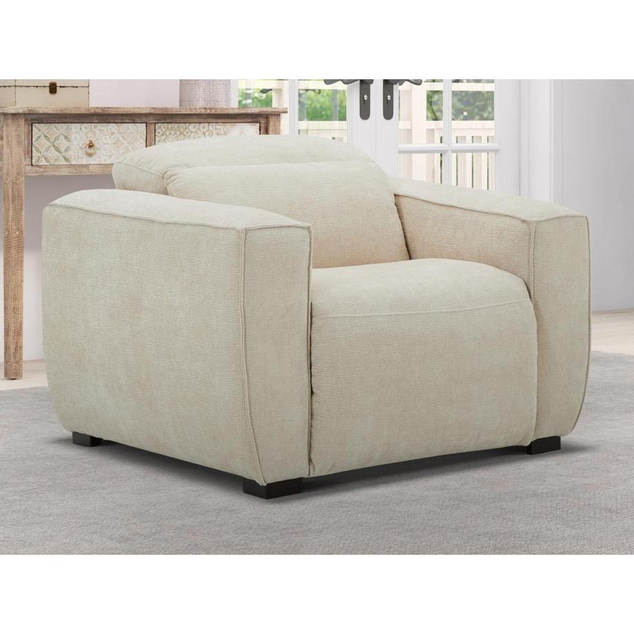 Maison Céphy Relaxsessel elektrisch - Stoff - Beige - LAGUNDI  