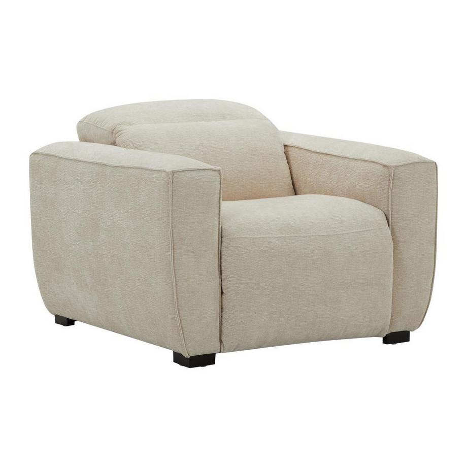 Relaxsessel elektrisch - Stoff - Beige - LAGUNDI