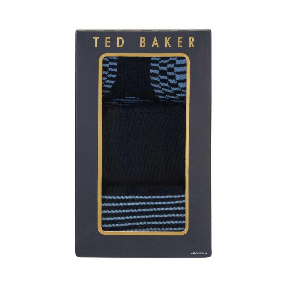 TED BAKER  Lot De 3 Chaussettes Officiel (Pack de trois) 