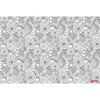 Kolma KOLMA Schreibunterlage 35.570.20 Blumen 50x34cm  