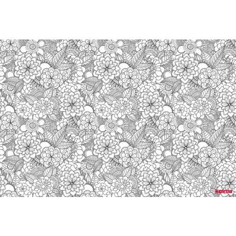 Kolma KOLMA Schreibunterlage 35.570.20 Blumen 50x34cm  