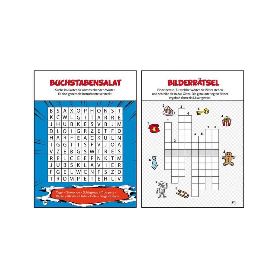   Images et mots croisés pour les enfants 