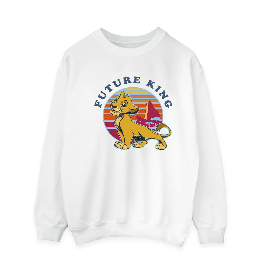 Disney - The Lion King Future King Sweatshirt, für Herren, Weiss, Größe XXL