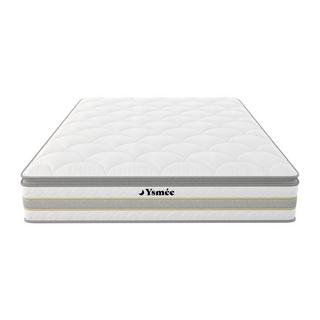 DREAMEA Ensemble sommier + Matelas ressorts ensachés surmatelas intégré CANTERBURY de DREAMEA  