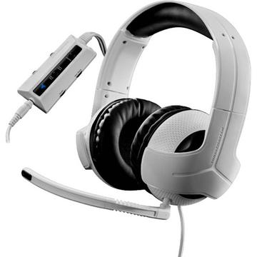 Thrustmaster Y-300CPX Gaming Cuffie Over Ear via cavo Stereo Bianco, Nero regolazione del volume, Mut