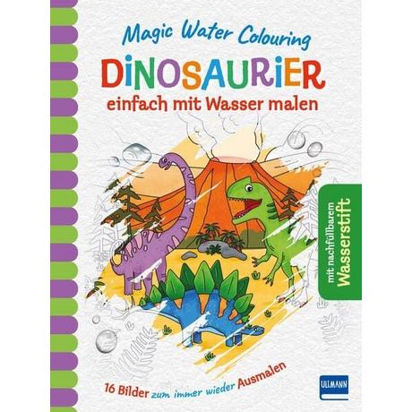Magic Water Colouring - Dinosaurier Jenny Copper Gebundene Ausgabe 