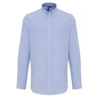 PREMIER  Chemise à rayures en coton riche Oxford 