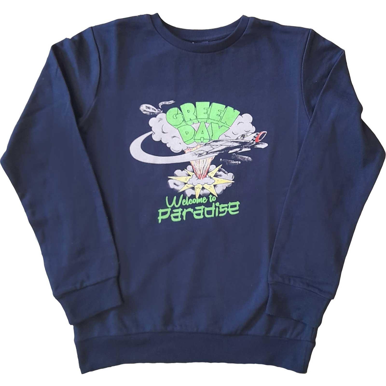 Green Day  Welcome To Paradise Sweatshirt 