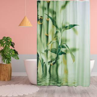 B2X Duschvorhang Bambus  