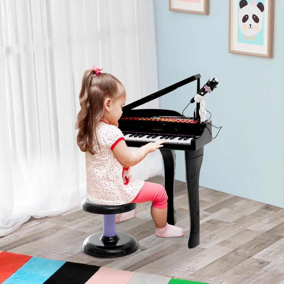 Northio  Tabouret, Instrument De Musique Pour Enfants, Noir 