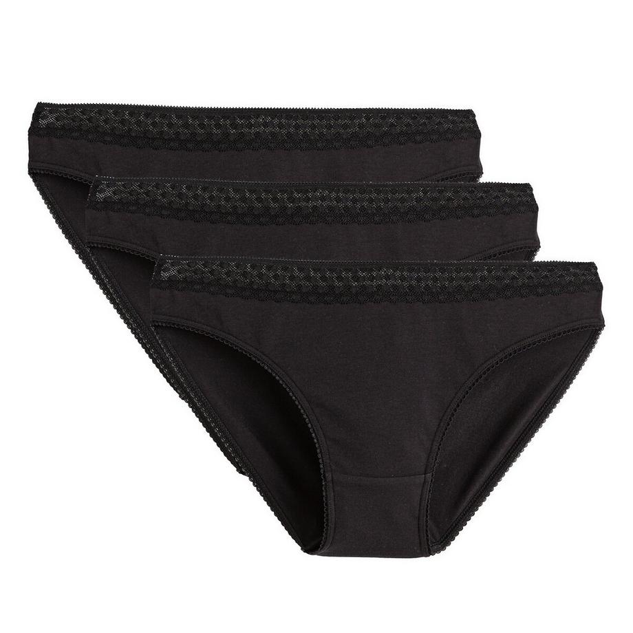 La Redoute Collections 3er-Pack Slips  