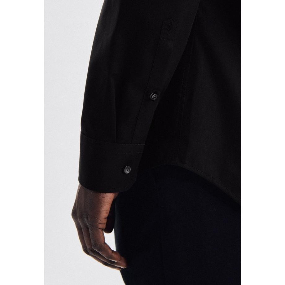 Seidensticker Camicia Business Shaped Fit Manica lunga tinta unita  