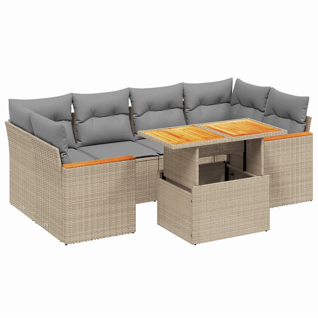 VidaXL Garten sofagarnitur poly-rattan  