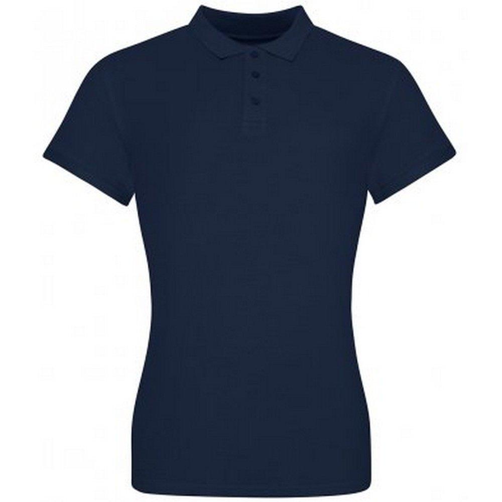 Image of Polo Shirt Pique Damen Marine XS