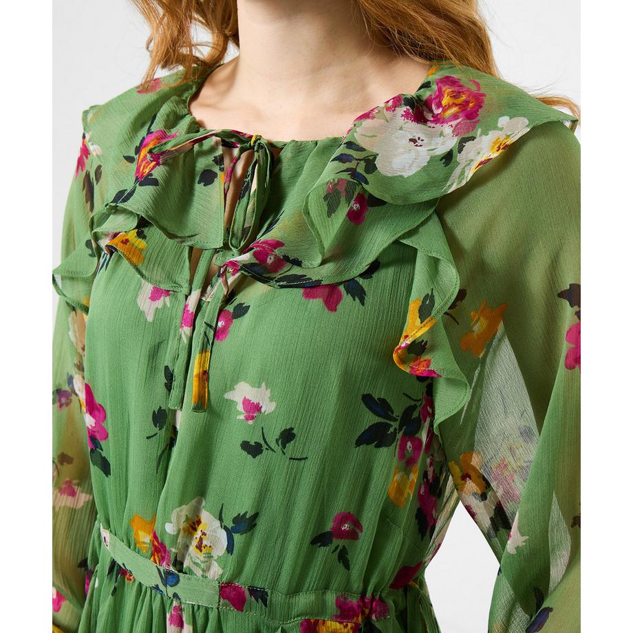 Joe Browns Georgette Rüschenkleid mit Unterkleid  