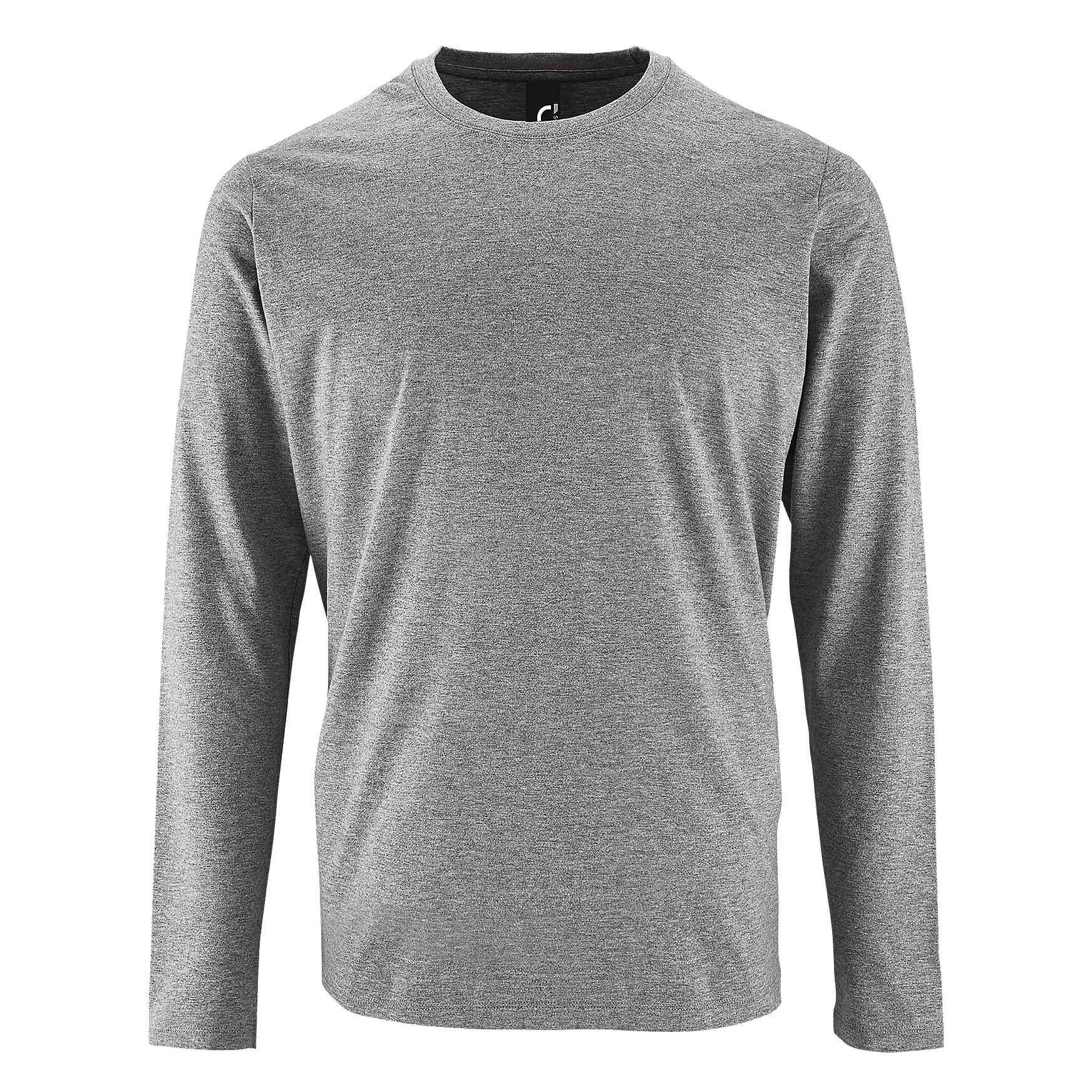 Image of Tshirt Imperial, Langärmlig Herren Taubengrau L