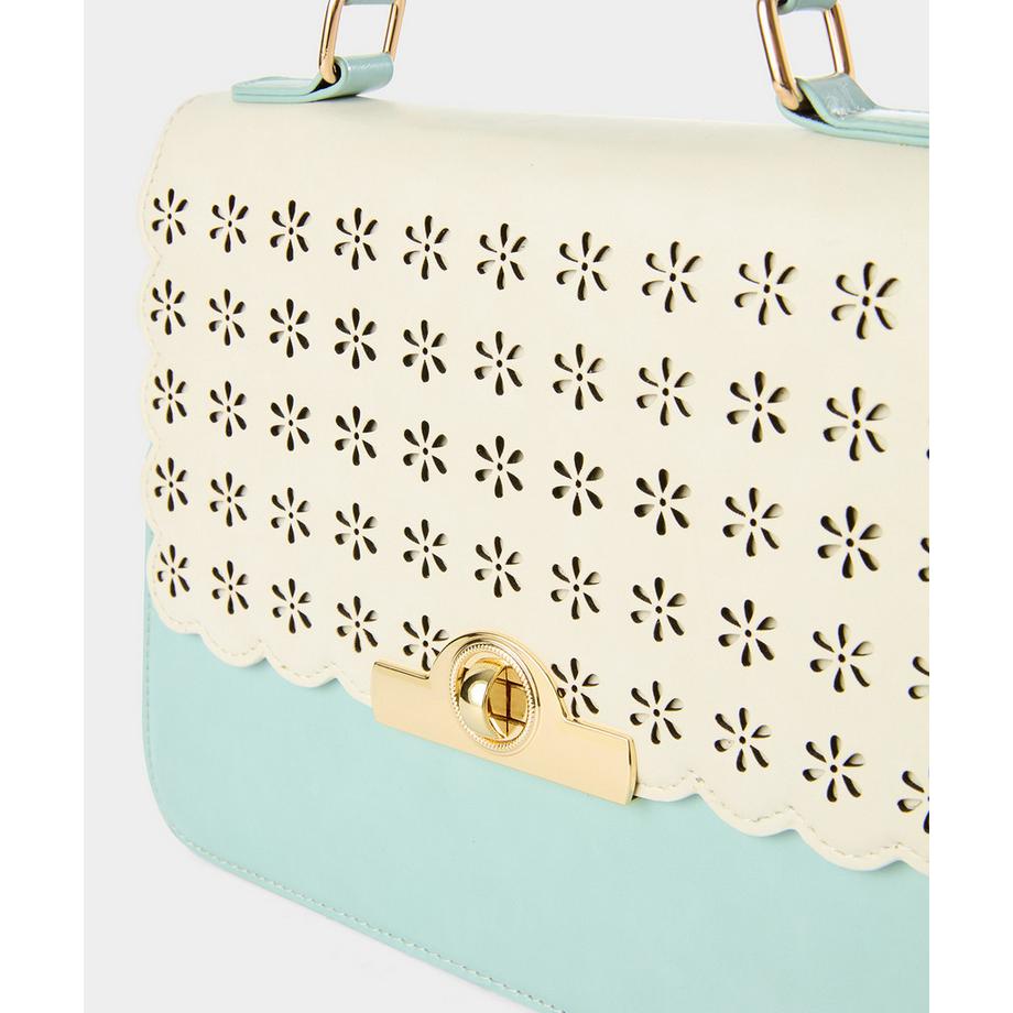 Joe Browns Borsa con motivo floreale traforato  