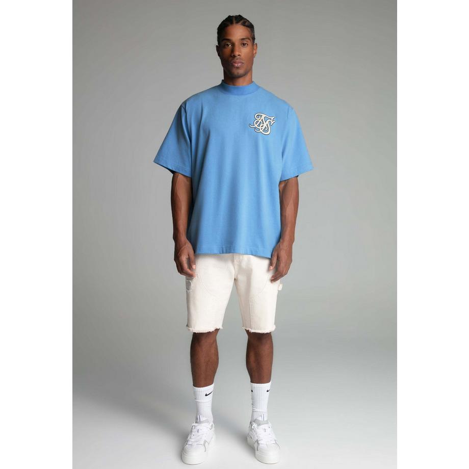 Sik Silk T-Shirt Oversized Imprimé Logo  