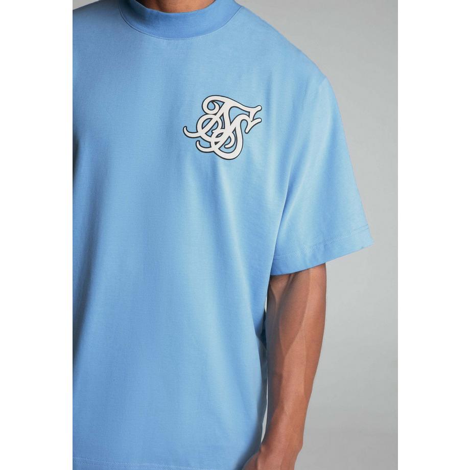 Sik Silk T-Shirt Oversized Imprimé Logo  