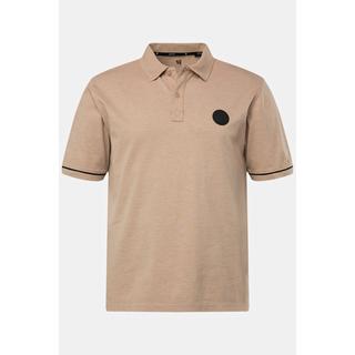 JP1880  Maglia polo da golf in piqué mélange con FLEXNAMIC® e mezze maniche 