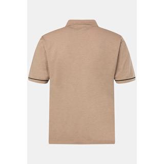 JP1880  Maglia polo da golf in piqué mélange con FLEXNAMIC® e mezze maniche 