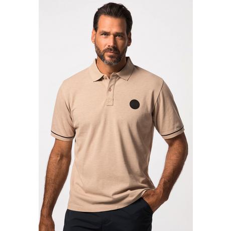 JP1880  Maglia polo da golf in piqué mélange con FLEXNAMIC® e mezze maniche 