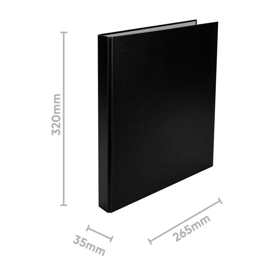 Biella BIELLA Zeigebuch A4 43444202 schwarz  