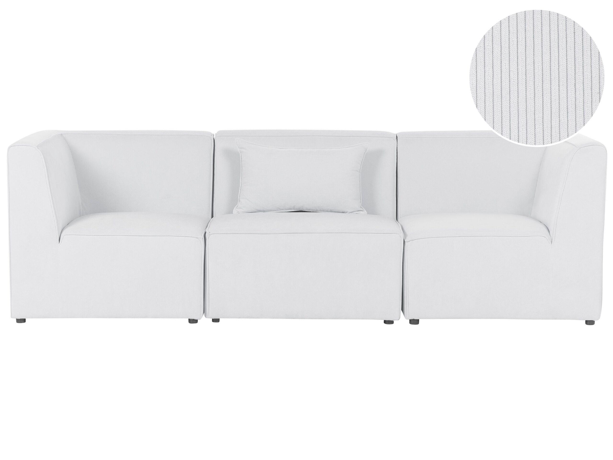 Image of 3 Sitzer Sofa aus Cord Modern LEMVIG 3 Sitzer Sofa aus Cord Modern LEMVIG
