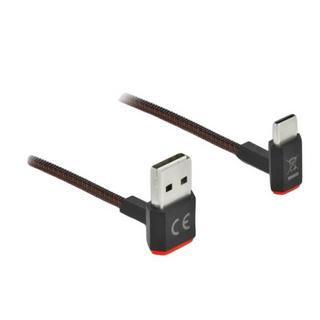 DeLock  85275 cavo USB 0,5 m USB 2.0 USB A USB C Nero 