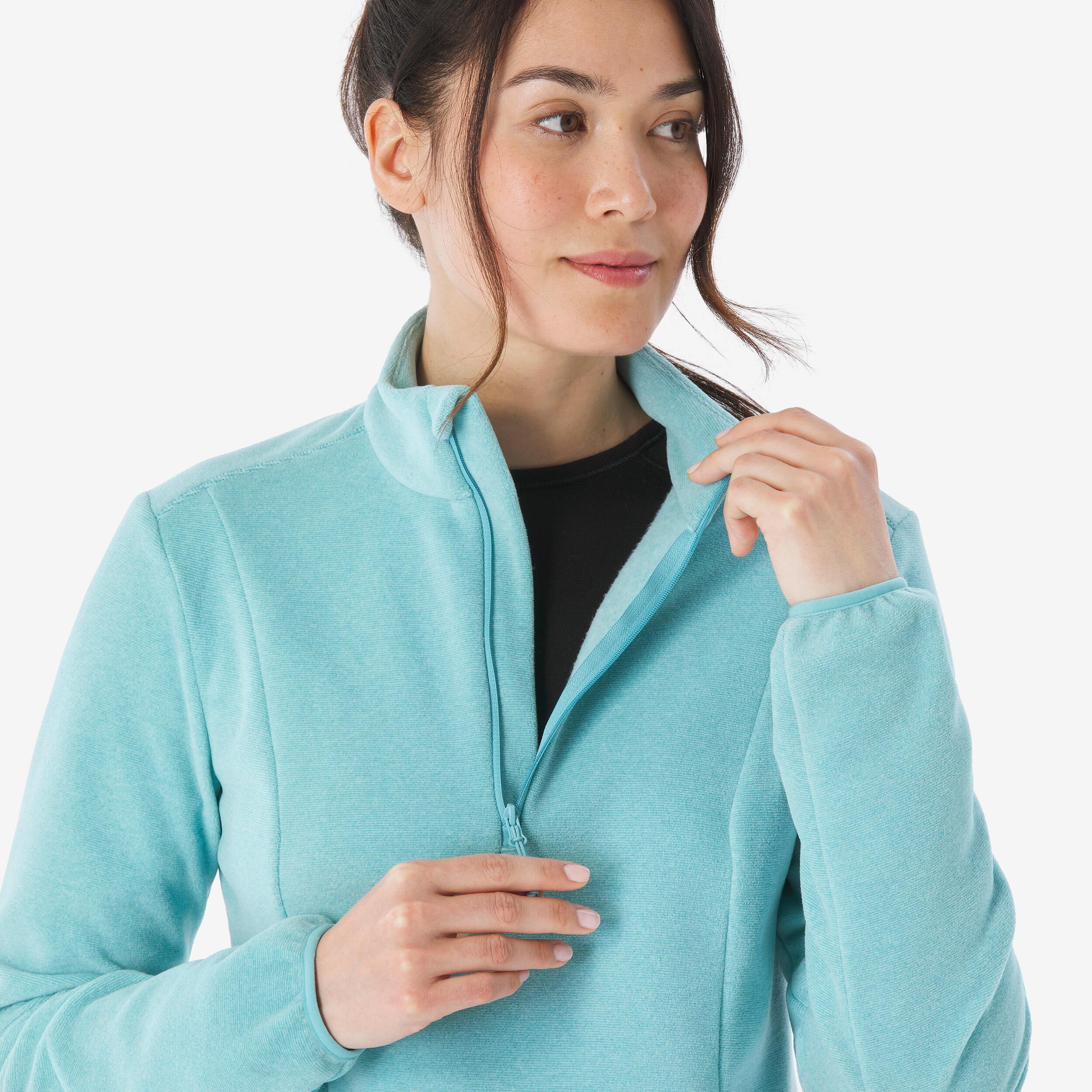 QUECHUA MH100 Damen Wanderfleece Pullover  