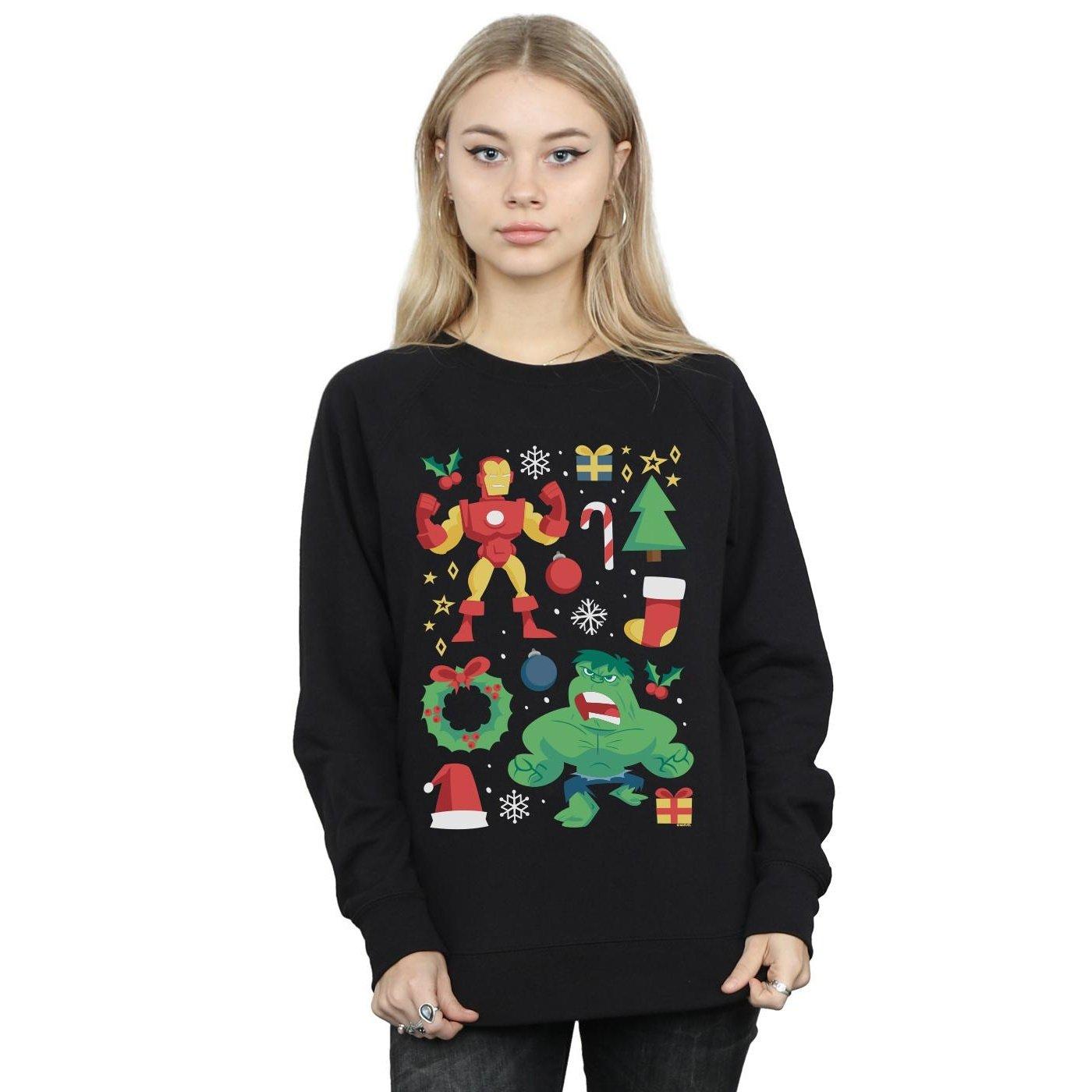 MARVEL  Christmas Day Sweatshirt 