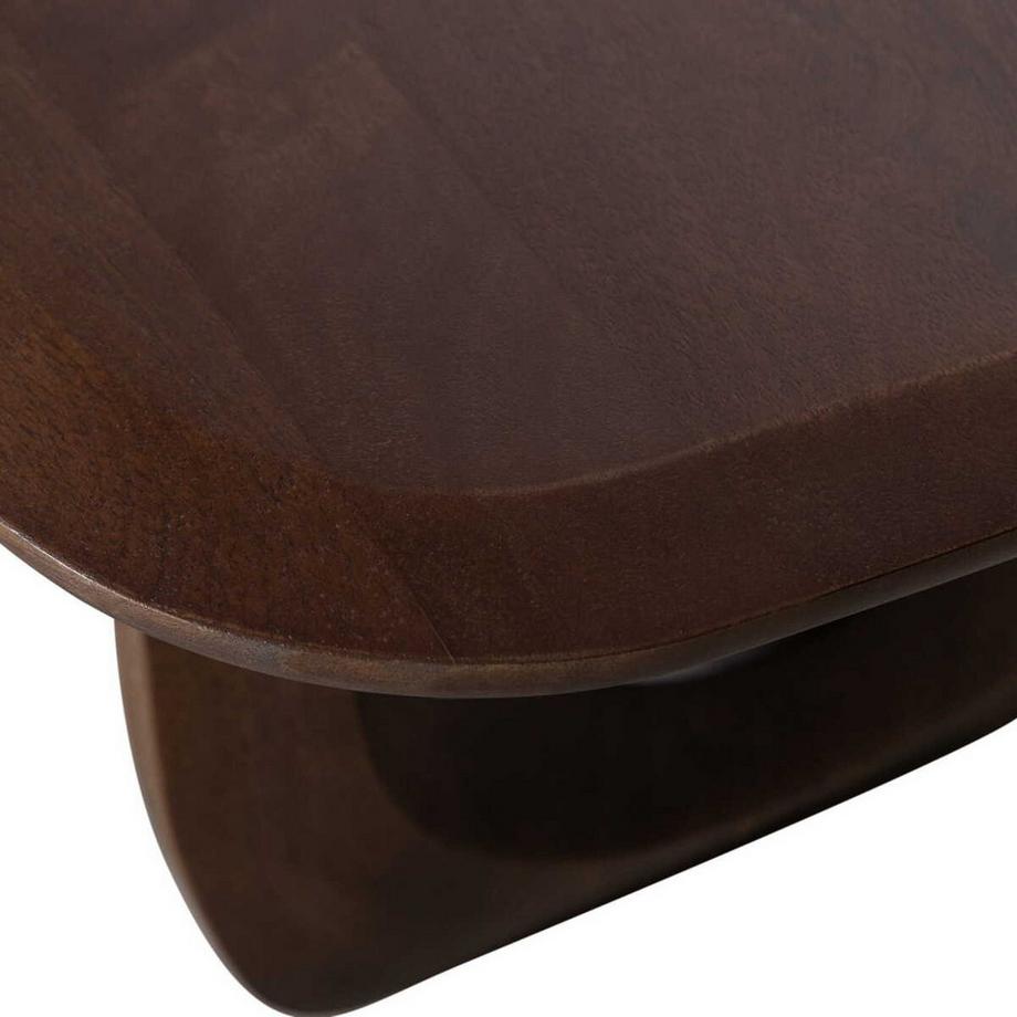 mutoni Tavolino Frequent in legno di mango noce 120x60  