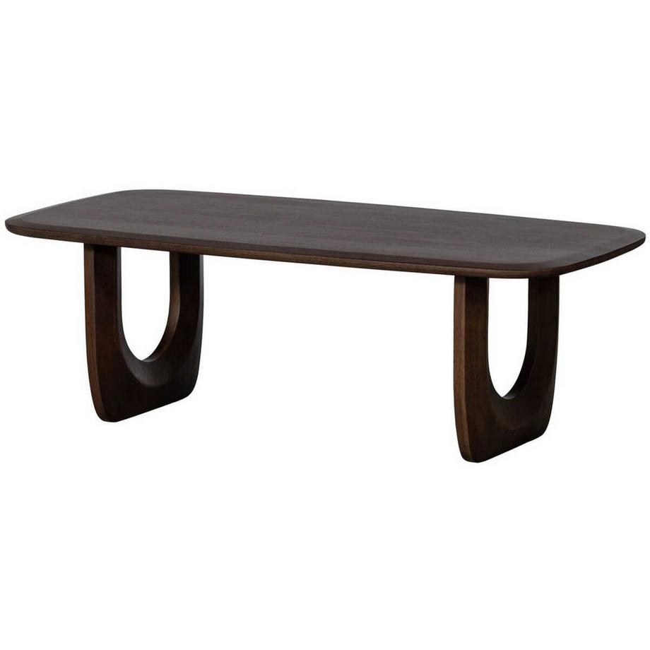Tavolino Frequent in legno di mango noce 120x60