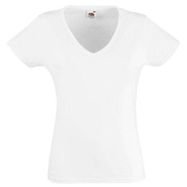 Image of Ladyfit T-shirt Damen Weiss L