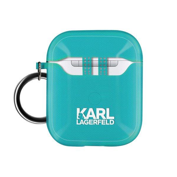 Image of Karl Lagerfeld AirPods Hülle Blau