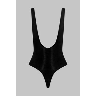 MAISON CLOSE  Body perizoma con collo a V - La Femme Amazone 