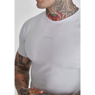 Sik Silk  T-Shirt Smart T-Shirt in Light Grey 