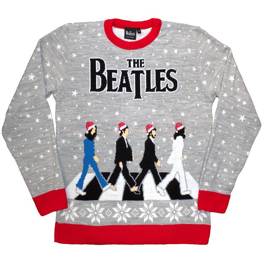 The Beatles Sweatshirt Design Noël  